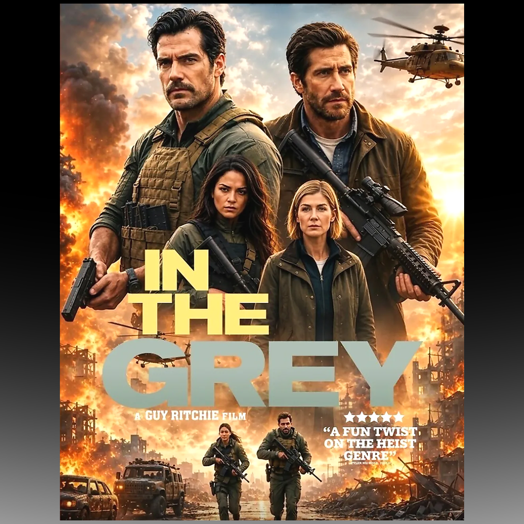 In the Grey (2025) DVD – Region Free, English Audio & Subtitles front cover