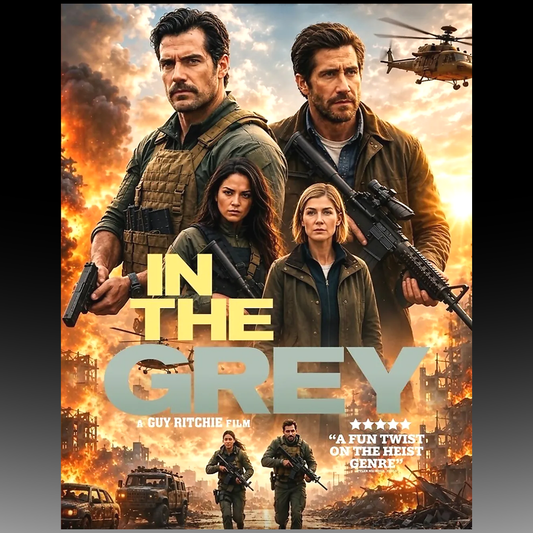 In the Grey (2025) DVD – Region Free, English Audio & Subtitles front cover