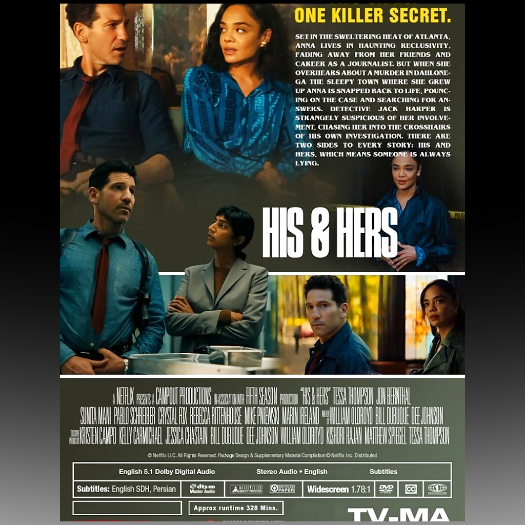 His & Hers DVD – Complete Limited Series & Region Free back cover