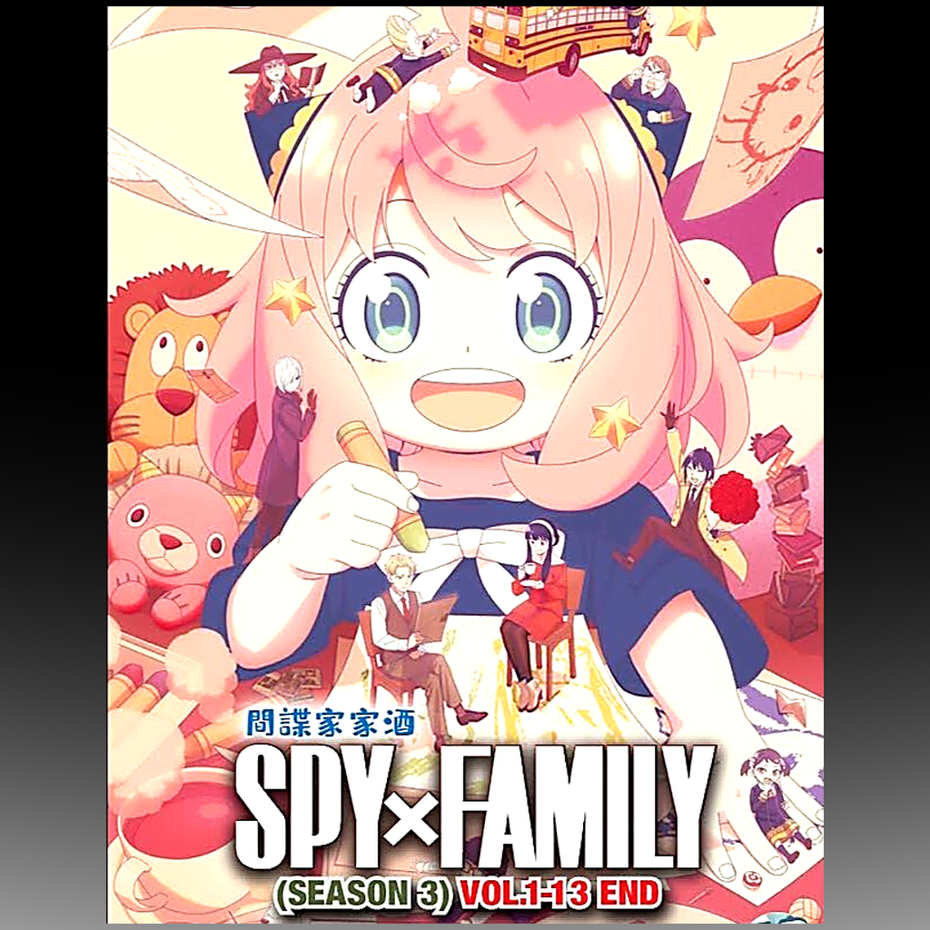 Spy x Family Season 3 – Complete DVD (Episodes 1–13) front cover