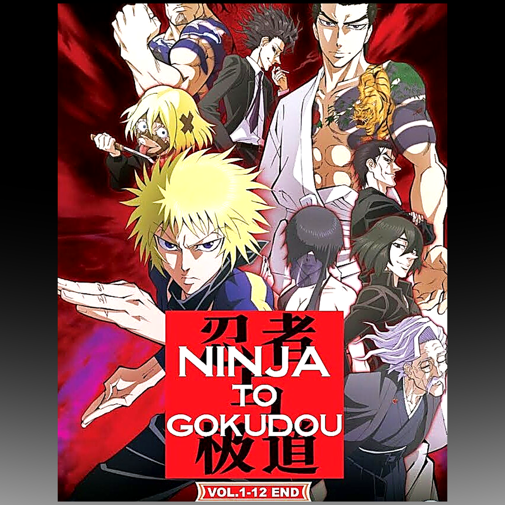 Ninja vs. Gokudo – Complete Series DVD (Episodes 1–12) front cover