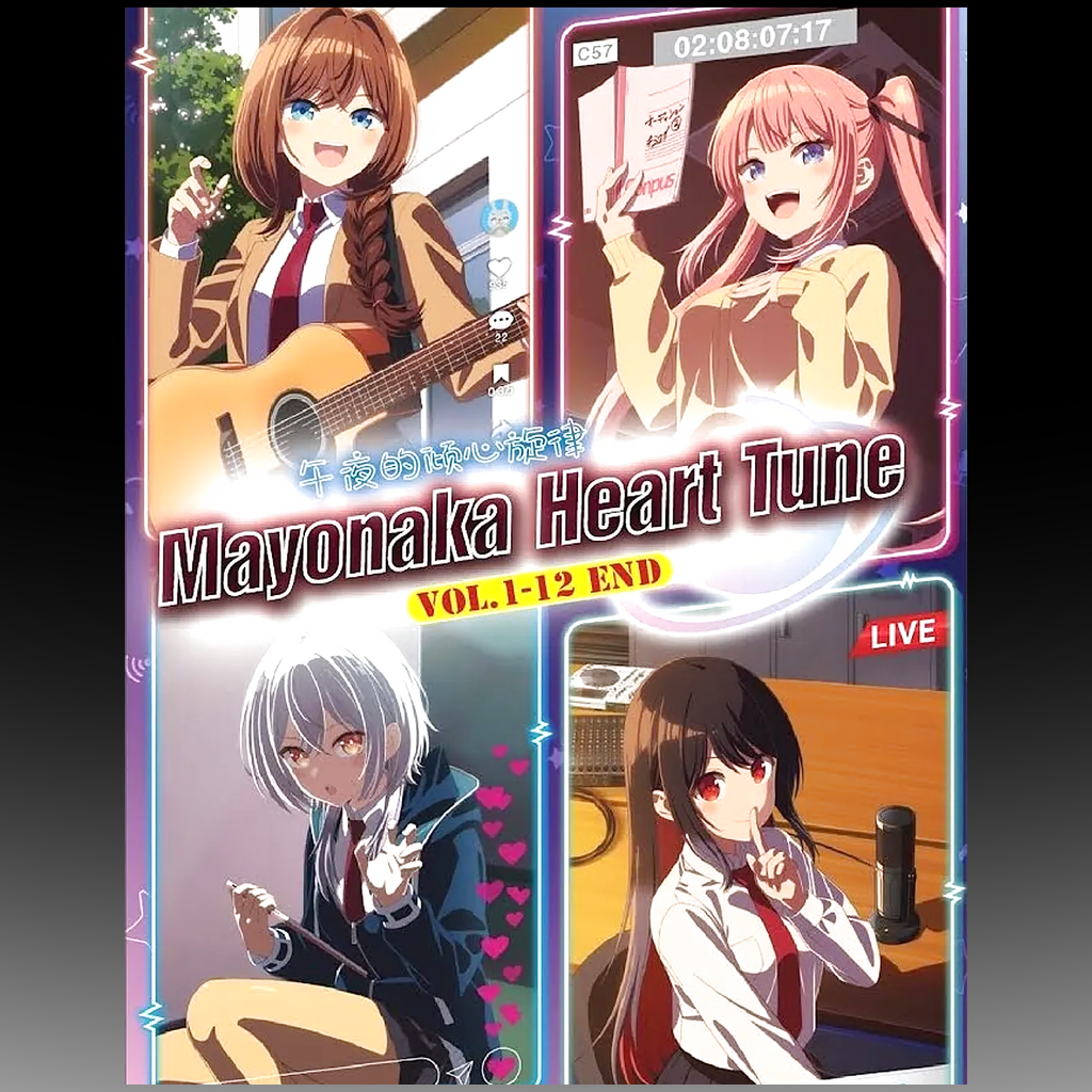 Tune In to the Midnight Heart – Complete Series DVD (Episodes 1–12) front cover
