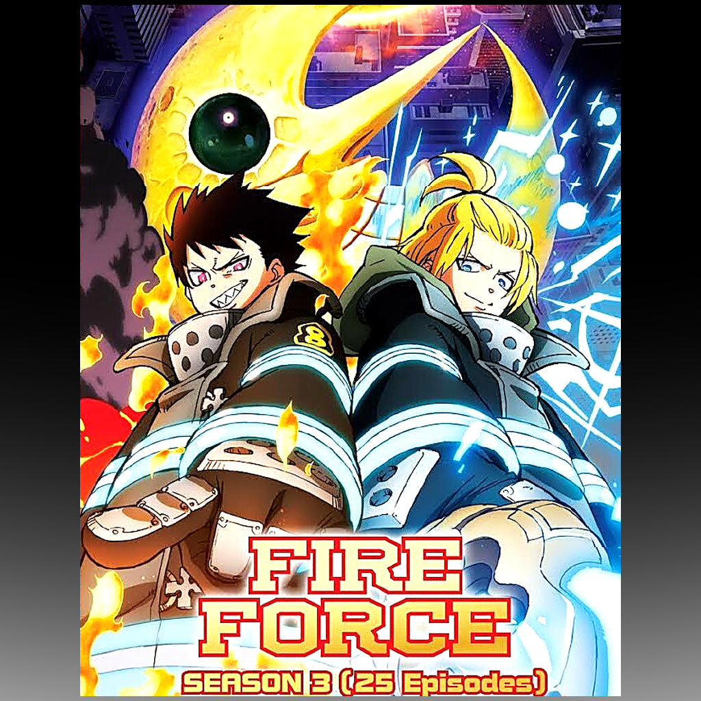 Fire Force Season 3 – Complete Series DVD front cover