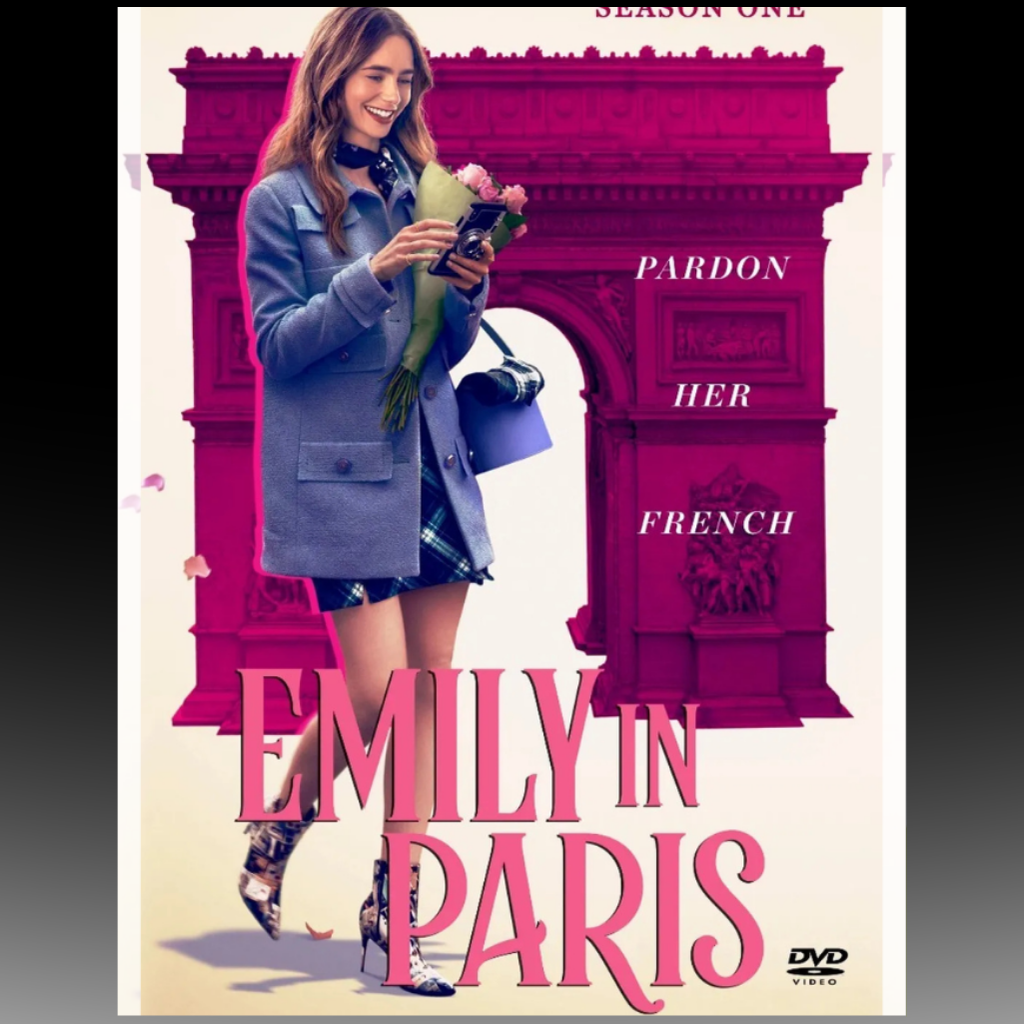 Emily in Paris Season 1 DVD front cover