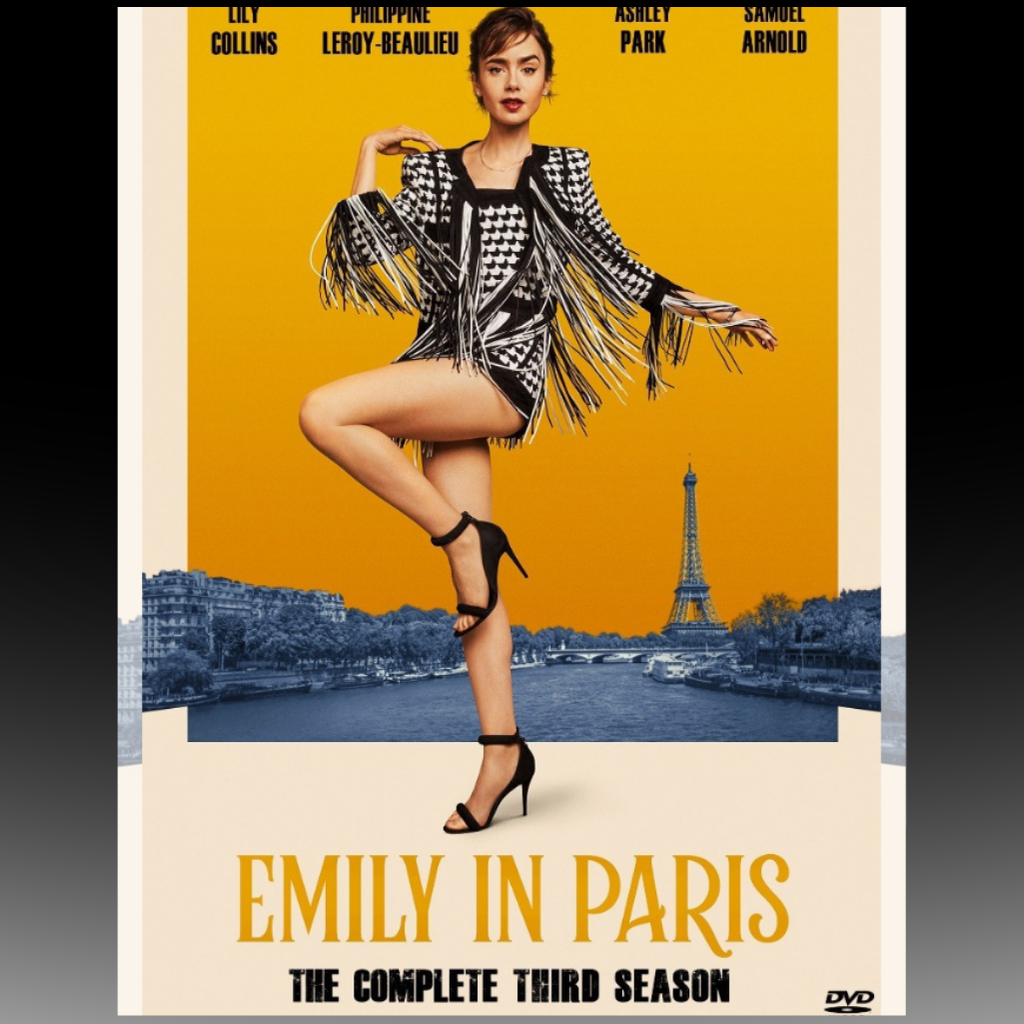 Emily in Paris Season 3 DVD front cover