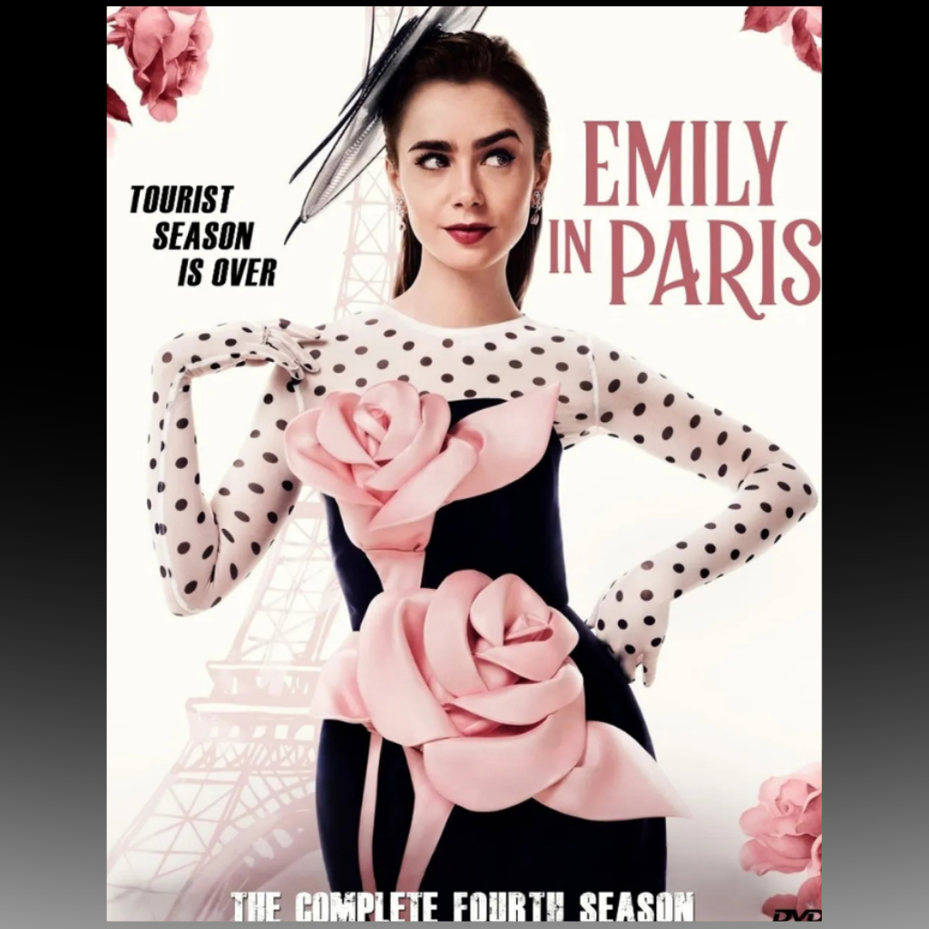Emily in Paris Season 4 DVD front cover